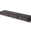 PATCH PANEL 48 PORT 1U 19 KAT.5E FTP EKRANOWANY CZARNY LANBERG PPS5-1048-B