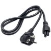 Akyga AK-NB-08C Power Cable CEE 7/7 to IEC C5 Cloverleaf 1.0 m Black