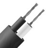 Kabel/przewód termopary J dł. 100m 7/0,2mm -40 → +200°C Guma silikonowa 2-żyłowy Nieekranowany
