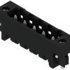 Pin header, 5 pole, pitch 5.08 mm, straight, black, 1776392001