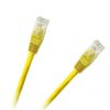 Kabel sieciowy patchcord UTP 5e 2,5m żółty