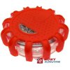 Lampa LED ostrzegawcza 12+3 pomarańczowo-czerwony sygnalizator flara