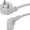 Kabel zasilający HAWA 1008237, H05VV- F 3G0 , 75, 250 V, 2 m, wtyczka IEC 10