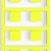 PA device marker, (L x W) 17 x 15 mm, yellow, 80 pcs, 1131930000