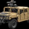 402892 CaDA Humvee 1:8 brown bricks
