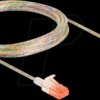 80355 Patch cable Cat.6A U/UTP Slim 3 m transparent