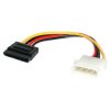 StarTech SATAPOWADAP 150mm 4-pin Molex To SATA Power Cable Adaptor