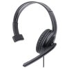 Manhattan 179874 Mono Over-Ear Headset (USB), Microphone Boom (padded), Retail
