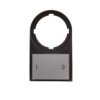 Tabliczka Opisowa 0-I 50X30mm Czarna Prostokątna M22s-St-X89 218147