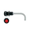 RHD-0700-1500-F9PZR67PR Rura oświetleniowa LED, Sztywny Panel, Kąt prosty, dł. 38 mm, 1-drożny, Bivar Czerwony 9 mm