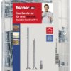 Fischer 562929 Meisterbox PowerFast II SK TG / VG TX Asortyment wkrętów z łbem płaskim stal cynkowany galwanicznie 1 zes