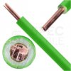 Kabel instalacyjny DY / H07V-U 1mm2 jednożyłowy zielony 450/750V drut Elektrokabel
