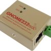 GNOME232 - konwerter Ethernet na RS232 (izolacja galwaniczna, zasilanie 48 V DC)