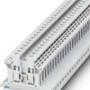 Through terminal block, screw connection, 0.2-4.0 mm², 24 A, 8 kV, white, 0719090