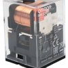 Przekaźnik mocy 110V ac DPDT Omron 2.7W, Wciskane 932Ω