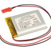 Akumulator; Li-Po; LP103451; 3,7V; 1850mAh; 10x34x51mm; Zabezpieczenie PCM; konektor+ gniazdo 2,54*2piny; AKYGA; RoHS