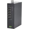 WAGO 852-1411 5-Port Black Unmanaged PoE DIN-35 Rail Industrial-ECO-Switch