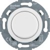 Serie 1930/Glas Ściemniacz obrotowy komfort z płytką czołową, biały, obciążenie R/L/C 20-420 W, LED 3-100 W 294410
