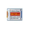 Wyświetlacz e-paper - 1,64'' 168x168px - 4 kolory - SPI - Waveshare 22755