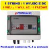 Rozdzielnica PV 600V DC/AC 1 string 1 fazowa FOTOWOLTAIKA IP65 + miernik