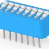 DIP switche, Off-On, 8 pole, straight, 1 A/40 VDC, 3-5435640-9
