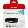 Canon 4868B018 Canon PGI-29 MBK/PBK/DGY/GY/LGY/CO 6 Ink Cartridge Multipack