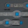 163-624/3 Striking-face box-end wrench set 163-624/3, 3 pieces, E18 - E24