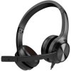 Creative 51EF0980AA000 Chat USB On-ear headset Corded Stereo Black Volume-Ctrl
