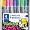 318 WP8-1 Permanent universal marker F, set, 8 colours