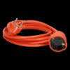Przedłużacz ogrodowy jednogniazdowy Schuko PVC 3x1mm2 długość 20m OR-AE-13211(GS)/20M
