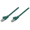 Patch Cord Kat6 U/UTP 1.5m Zielony RJ45 100 Miedź