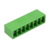 8-Way 3.5mm Vertical PCB Header Closed Ends Green 10A 300V