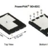 MOSFET N-kanałowy 153 A PowerPAK SO-8DC 80 V SMD