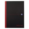 Notatnik Czarny/czerwony Okładka twarda A4 96 Sheets