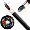 Kabel światłowodowy A-DQ(ZN)2Y 36 włókien SM G.657.A1 wielotubowy (3x12J) zewnętrzny bezhalogenowy LSOH czarny TKF