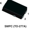 AS3PD High Current Density Standard Avalanche Surface-Mount Rectifiers