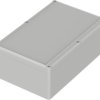 ABS enclosure, (L x W x H) 250 x 160 x 92 mm, light gray (RAL 7035), IP65, 63240200