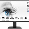 MSI PRO MP273QVDE Monitor EEK E (A - G) 68.6 cm (27 cal) 2560 x 1440 px 16:9 1 ms DisplayPort, HDMI, słuchawki (jack 3,5