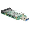 Delock 62681 GBIC [1x USB 3.0 - 1x mSATA]