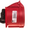 Gniazdo tablicowe 32A 5P 400V /70x70/ czerwone IP44 325-6