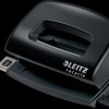 50100095 Hole punch, up to 10 sheets, NeXXt Recycle, black