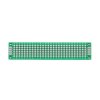 Płytka uniwersalna dwustronna THT raster 2,54 mm, 20 × 80 mm, zielony