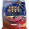 KABEL 2xRCA-2xRCA 0.5m TRANS-BLUE