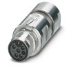 Złącze wielostykowe przemysłowe 6-pinowe M17 Montaż na kablu Wtyczka Phoenix Contact