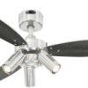 Westinghouse Jet Plus Wentylator sufitowy 40 W (Ø x W) 105 cm x 370 mm nikiel (szczotkowany) pilot zdalnego sterowania,