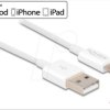 83000 Charging cable, USB-A -> Lightning, white, 1 m