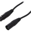 Kabel Xlr Męski - Xlr Żeński 3-Pin 10M Fc619110