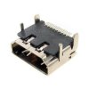 Gniazdo HDMI kątowe, SMD