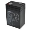 Akumulator; kwasowy bezobsługowy AGM; LP4.5-6; 6V; 4,5Ah; 70x48x100(106)mm; konektor 4,8 mm; VIPOW; 0,8kg
