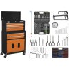 Sealey AP22OCOMBO American PRO Topchest & Rollcab Combi 170pc Tool Kit Ornge/Blk